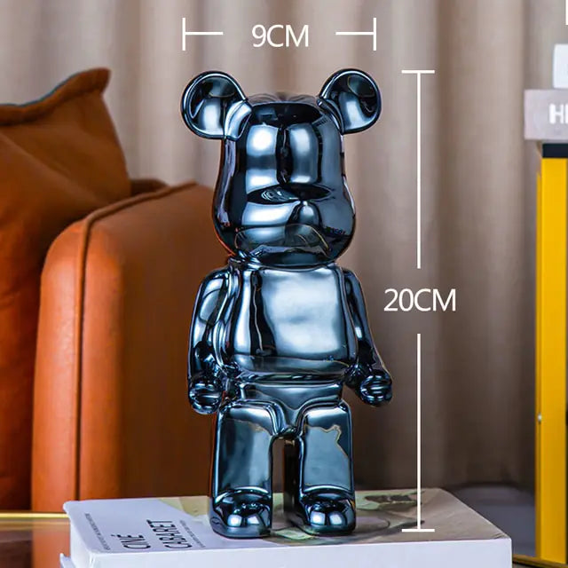 Luxurious Bearbrick Replica Statue 20cm/28cm