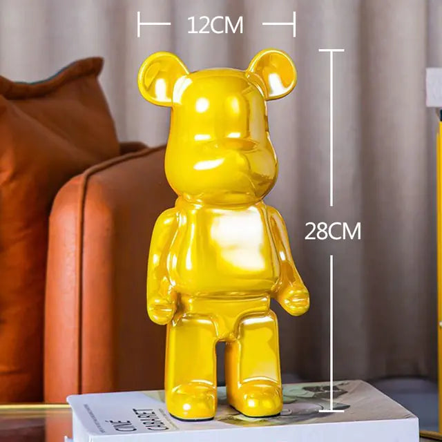 Luxurious Bearbrick Replica Statue 20cm/28cm