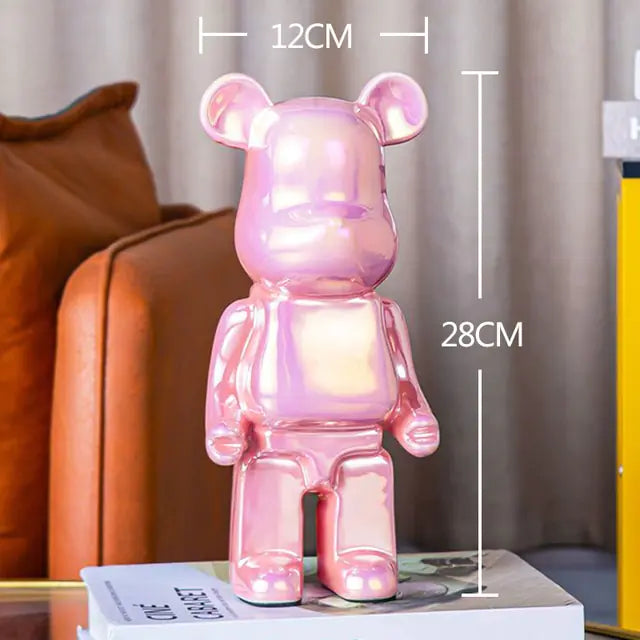 Luxurious Bearbrick Replica Statue 20cm/28cm