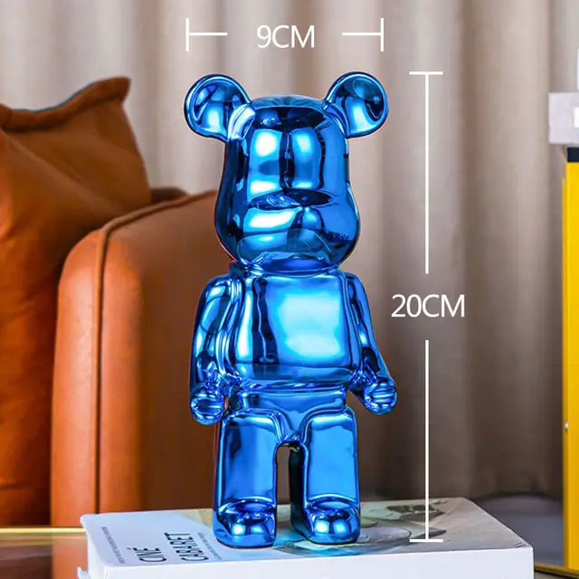 Luxurious Bearbrick Replica Statue 20cm/28cm