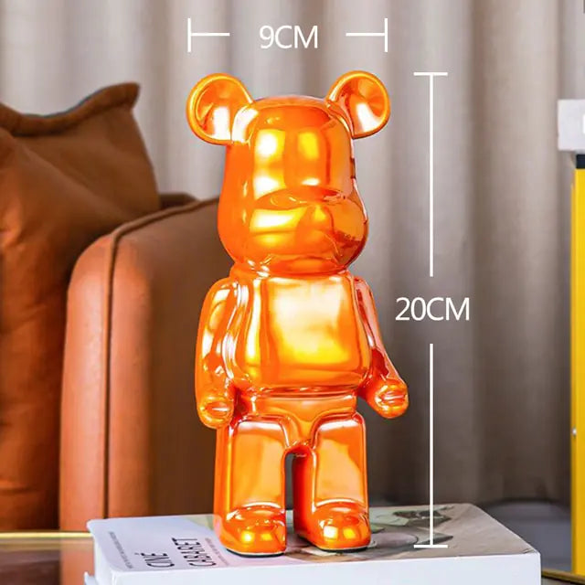 Luxurious Bearbrick Replica Statue 20cm/28cm