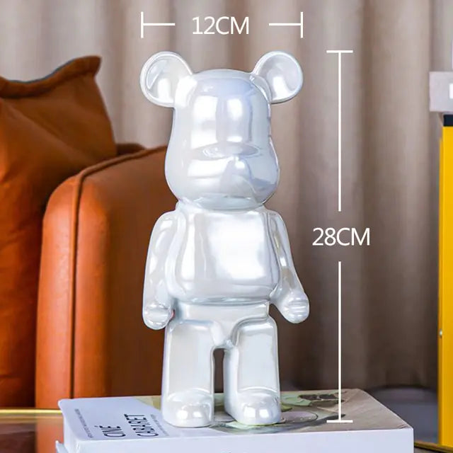 Luxurious Bearbrick Replica Statue 20cm/28cm