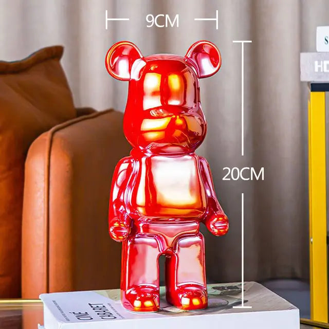 Luxurious Bearbrick Replica Statue 20cm/28cm