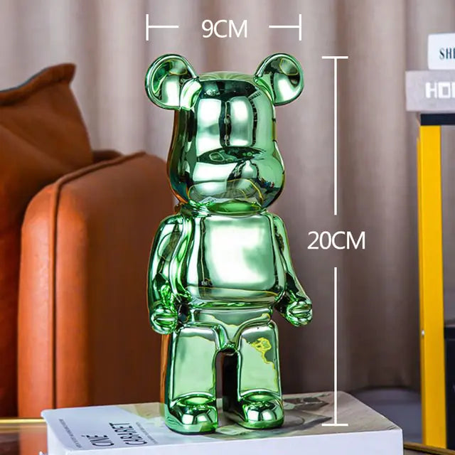 Luxurious Bearbrick Replica Statue 20cm/28cm