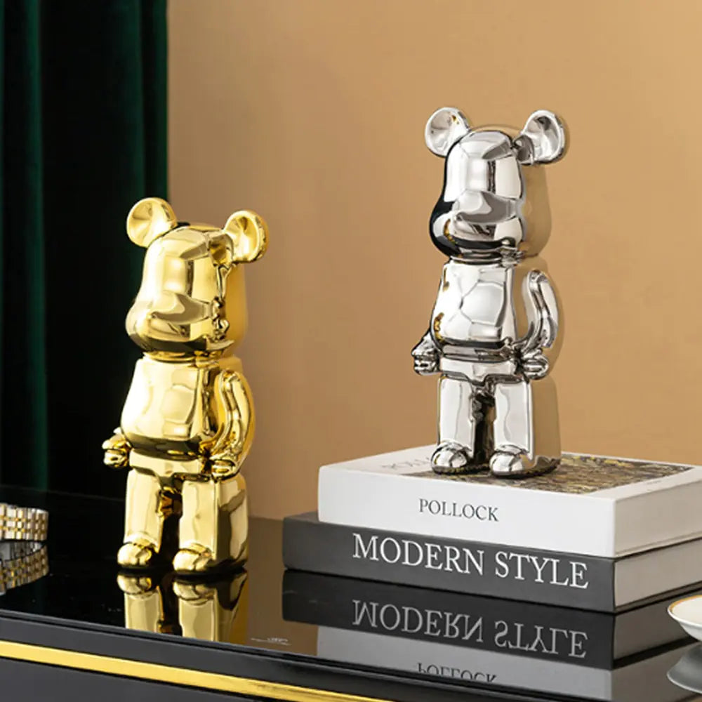 Luxurious Bearbrick Replica Statue 20cm/28cm