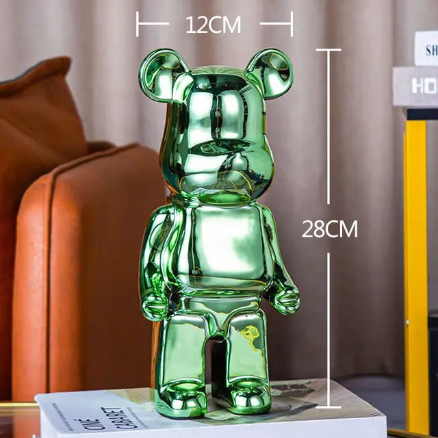 Luxurious Bearbrick Replica Statue 20cm/28cm