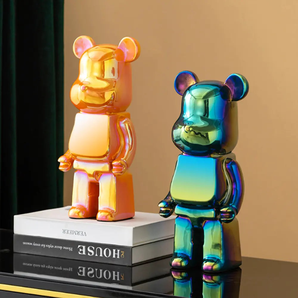 Luxurious Bearbrick Replica Statue 20cm/28cm