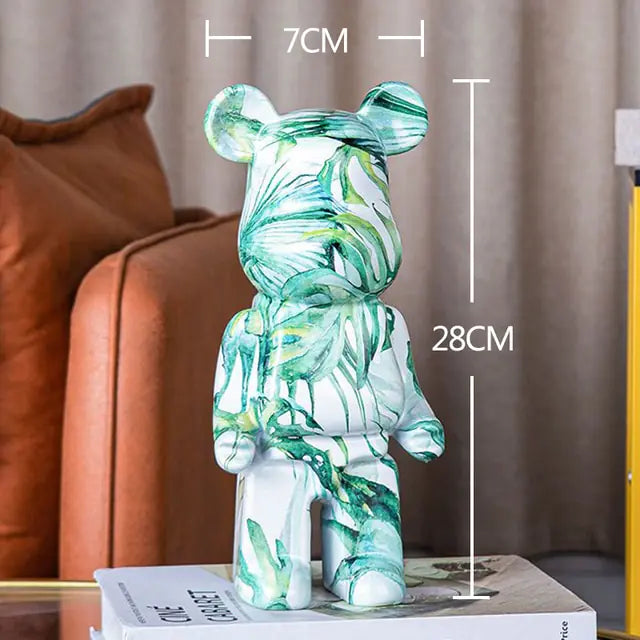 Luxurious Bearbrick Replica Statue 20cm/28cm