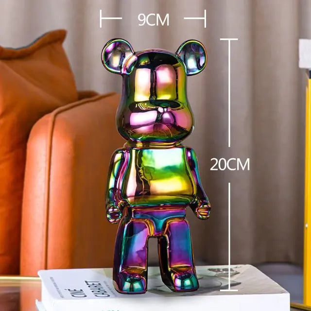 Luxurious Bearbrick Replica Statue 20cm/28cm