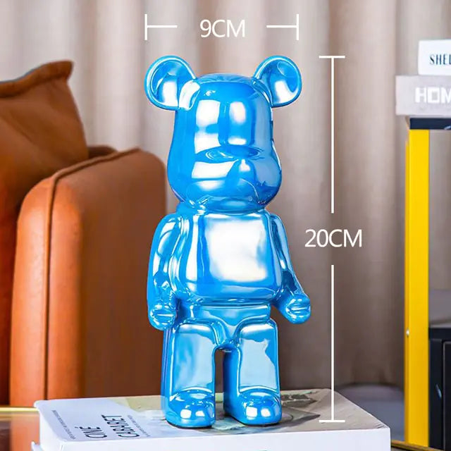 Luxurious Bearbrick Replica Statue 20cm/28cm