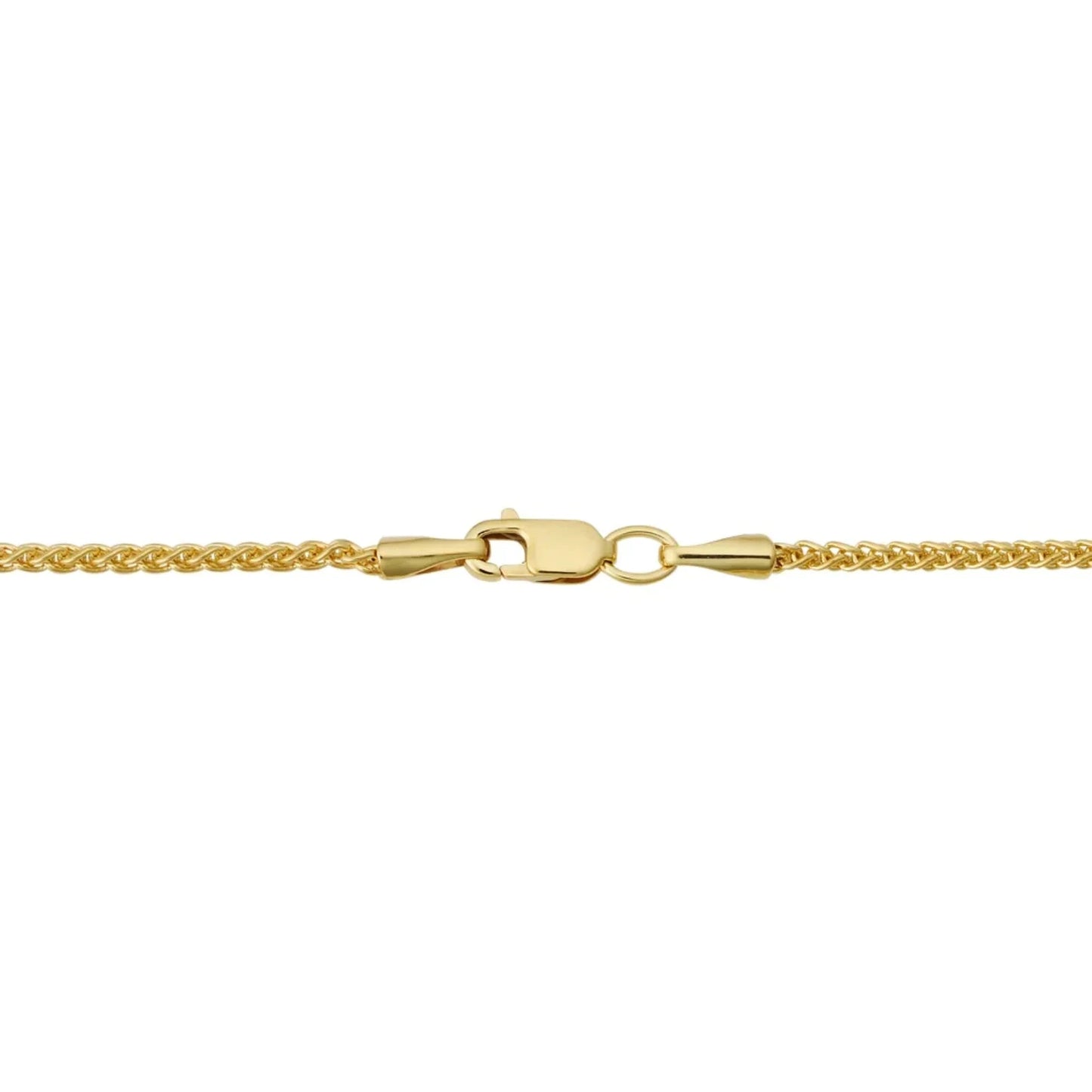 925 silver gold plated chain 45-60cm