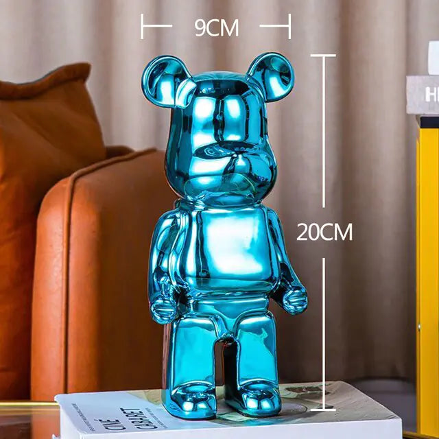 Luxurious Bearbrick Replica Statue 20cm/28cm