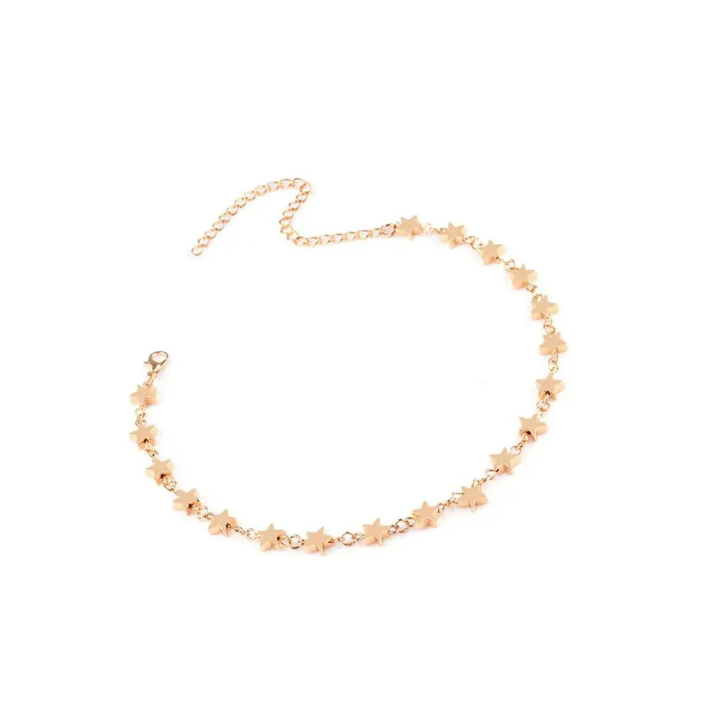 Stargirl Choker Necklace gold