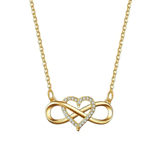 Infinity Forever Love Necklace (gold/silver/rose)