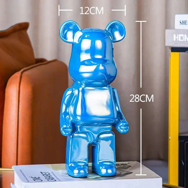 Luxurious Bearbrick Replica Statue 20cm/28cm