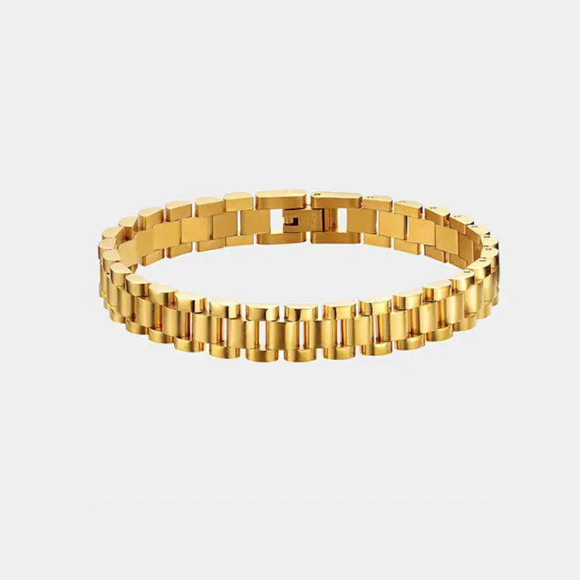 Gold Plated Bracelet silver/gold 16.5/18/21cm