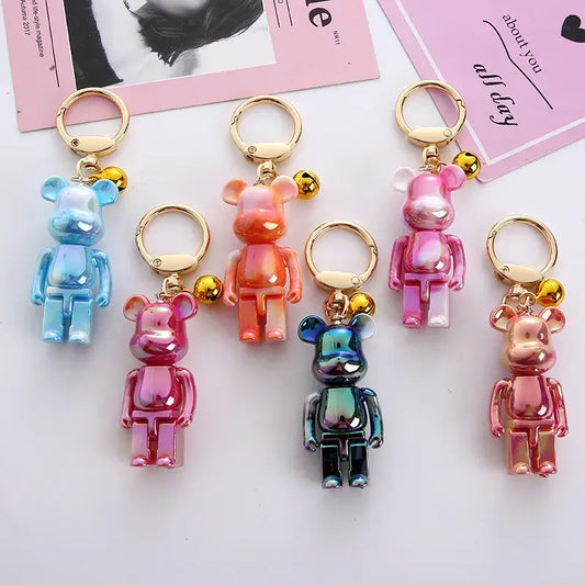 Mini Bearbrick Replica Keychain