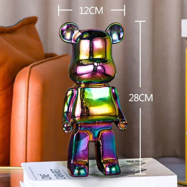 Luxurious Bearbrick Replica Statue 20cm/28cm