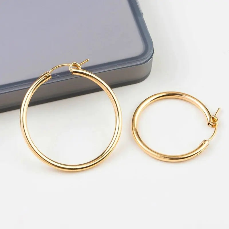 Hoop Earrings gold