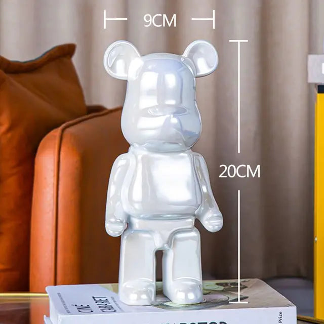 Luxurious Bearbrick Replica Statue 20cm/28cm