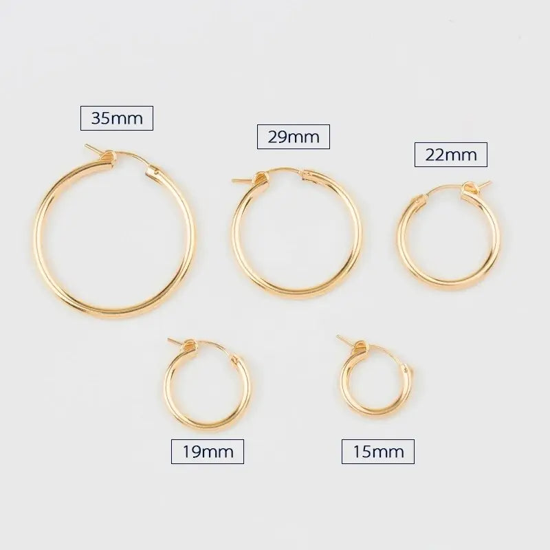 Hoop Earrings gold