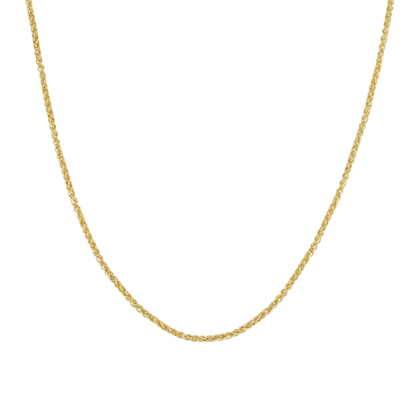 925 silver gold plated chain 45-60cm