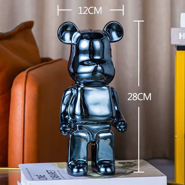 Luxurious Bearbrick Replica Statue 20cm/28cm