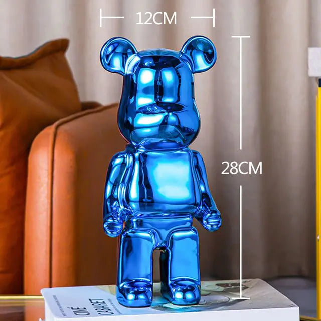 Luxurious Bearbrick Replica Statue 20cm/28cm