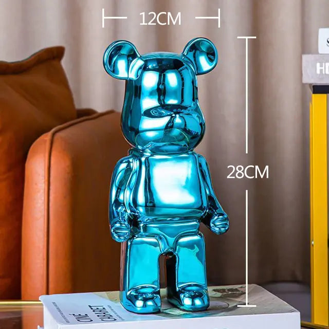 Luxurious Bearbrick Replica Statue 20cm/28cm