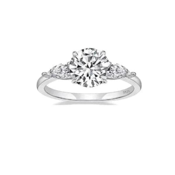 925 silver women's engagement ring