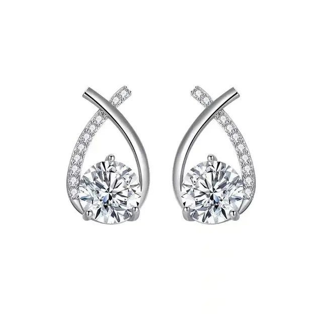 925er Silber Stud Earrings