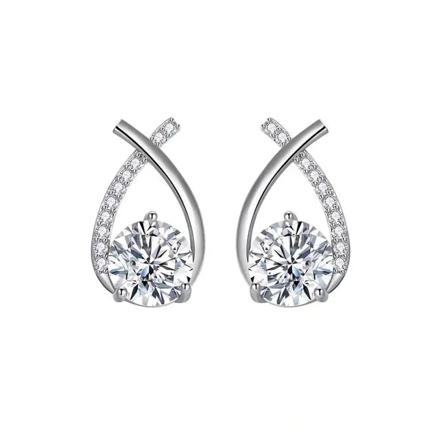 925er Silber Stud Earrings